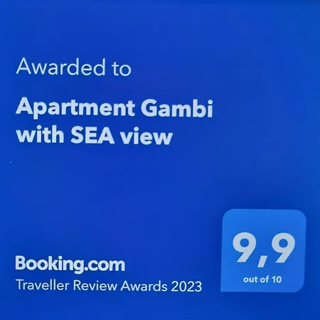Gambi With Sea View Lejlighed Zadar